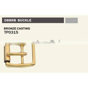 Adjustable metal bag buckle for bronze casting