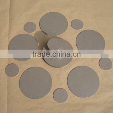 Stainless Steel Sintered Filter Plate/ sintered ss bronze Pneumatic muffler