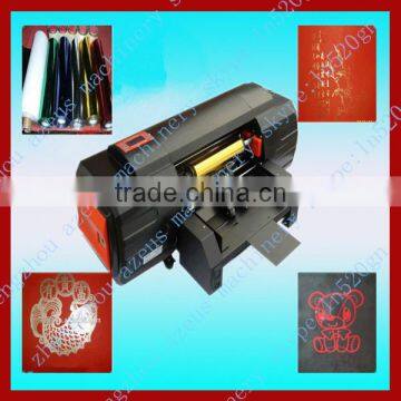 Automatic hot foil stamping used machine for wedding cards leather