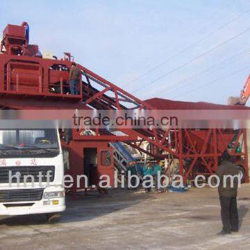 Mobile Concrete Mixing Station / Yhzs25 Concrete Batching Plant