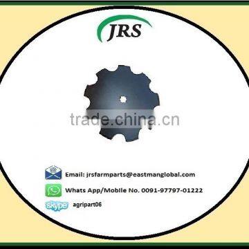 Disk harrow discs for soil tillage equipment