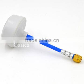 FPV 5.8 GHz Mushroom Antenna Clover Leaf 4-Leaf with Plastic Cover Grey