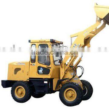 wheel loader 1.2 tons ZL12 top quality 2 year guarantee lowest price hot sale in 2014