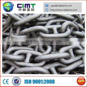 High Grade Industrial Metal Steel Studless Link Marine Offshore Mooring Chain