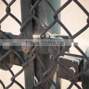 Garden Use Pvc Coated Galvanized Green Vinyl Coated Chain Link Fence/temporary Chain Link Fence photo-2
