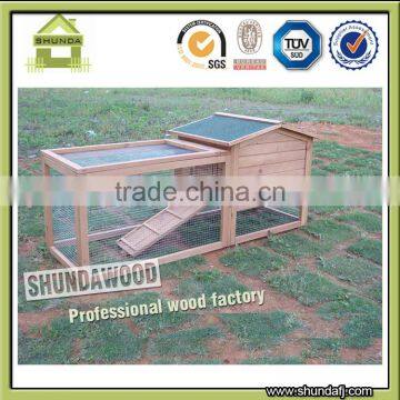 SDR015 Outdoor Wooden Rabbit House Rabbit Hutch Manufacturers photo-2