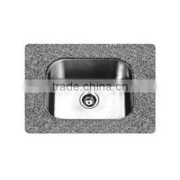 PS-253 undermount stainless steel sink 575*470*220mm(22.4''*18.5''*9'')