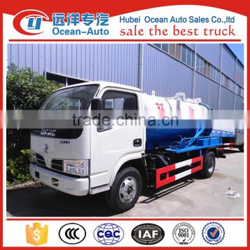 DF 4 cubic meters sewage truck, small sweage truck for sale