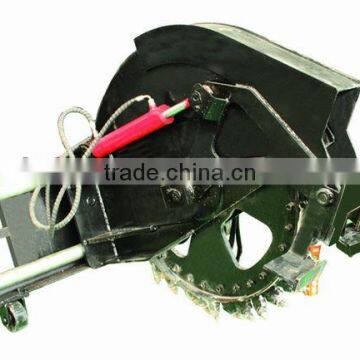 Rock saw for skid steer loader / bobcat attachment )