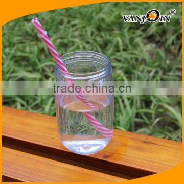 680ML Clear Plastic Cylinder Container Manufacturers