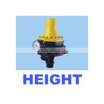 Automatic pressure control for water pump, pressure control valve, automatic water pressure control