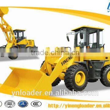 YNwheel loader CE approved SHAN DONG Yineng YN 926 loader 0.7cbm 2ton k series loader