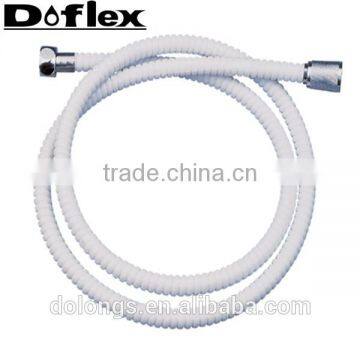 White PVC Plastic White PVC Corrugated Shower Hose/flexible Hose/ACS Certificate photo-4