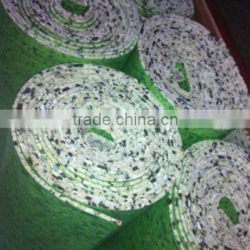 PU rebonded carpet mat/underlay