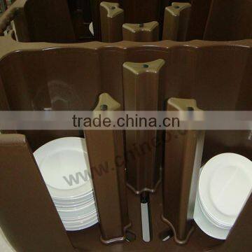 Restaurant,Hotel,Buffet Mobile Dish Cart,Trolley And Dolly For Hold Tray,Plate And Platter photo-2