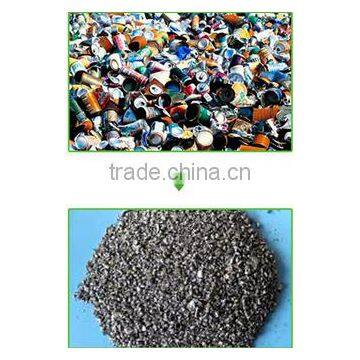 Cans crushing machine of iron can crusher for iron recycling