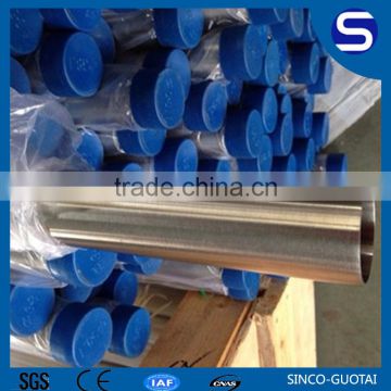 stainless steel sanitary mirror pipes seamless for food grade.precison application