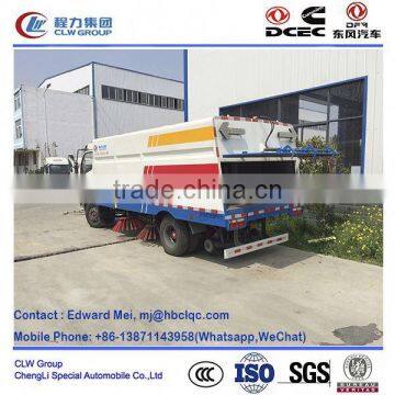 Dongfeng 4*2 Type 120hp 7 Ton Tractor Mounted Sweeper photo-2