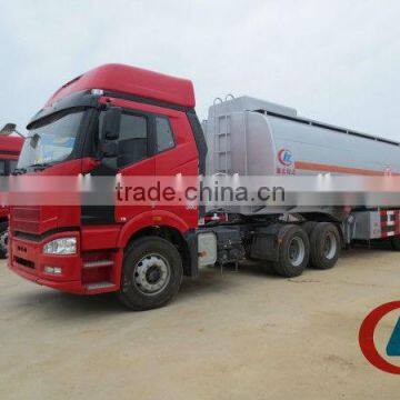 Fuel Tank Transport Semi-trailer with FAW 390HP Tractor