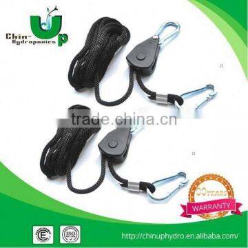 1/4" Hood Hanger Rope Ratchet/ Rope Ratchet Light Hanger/ Adjustable Grow Light Rope Hanger