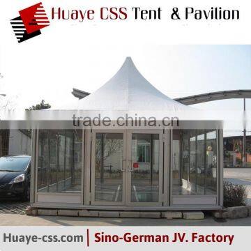 German aluminum party marquee wedding glass tents with glass side all