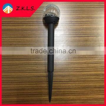 Eco-friendly Solar LED Garden Glass Crackle Lawn Light photo-3