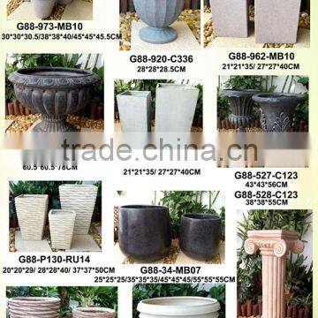 Wonderful Fiberstone Flower Pot, Fiberstone Flower Pot Stand photo-2