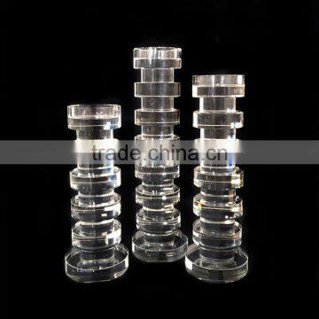 2016 Latest Design Wedding Crystal Candle Holder for Home Decoration photo-2