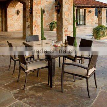 2017 Hot Sale Sigma all weather outdoor lawn and garden line table set