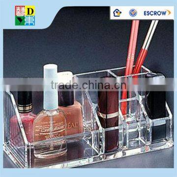 2016 new design Makeup Organizer/Clear PMMA Acrylic Cosmetic Display from Shenzhen Yidong