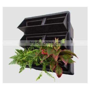 SOL 2015 NEW DESIGN vertical green green wall planter plastic green wall planter