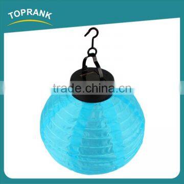 Custom Color Outdoor Collapsible Led Solar Paper Lantern for Decoration photo-2