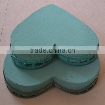Fresh Floral Foam ( wet floral foam, heart) for flower decoration for Christmas