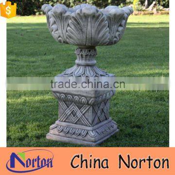 good price natural marble rectangular flower pot design NTMF- FP222X