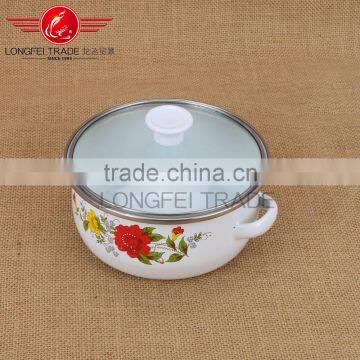 110DG Useful Yiwu Wholesale 3pcs Steel Enamel Casserole photo-5