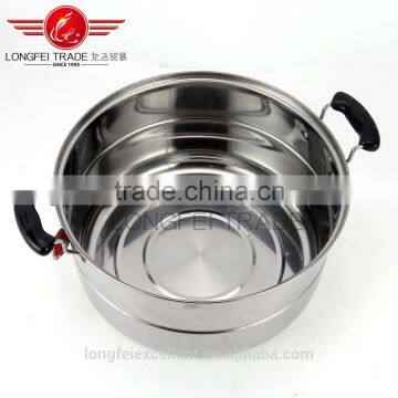 2016 Best Quality Hot Sale India Stainless Steel Steam Pot/stainless Steel Cooking Pot photo-3