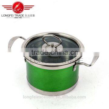 Colorful Best Selling in China High Quality Stainless Steel Soup Pot Set/cooking Pot Set photo-6