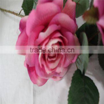 Making Flower Silk Rose Artificial Rose Big Rose Flower photo-2