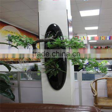 Indoor Plant Wall Artificial Panel Faux Hanging Wall Fake Grass Wall Paneling photo-4