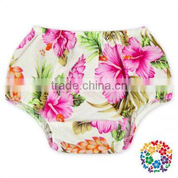 Boutique Infant Girl Clothes Baby Girl Floral Bloomer For Kids