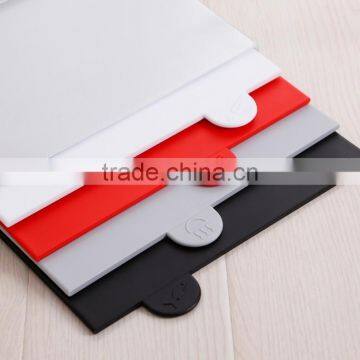 4pcs Plastic Cutting Board Set With Holder for Kitchen photo-2