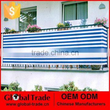 Balcony / Patio Wind Sun Protection Privacy Shield Pe Fabric Various Offcuts New H0101