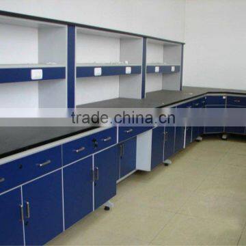 Very Cheap Price Steel Lab Furniture Side Table Work Table With Reagent Rack photo-4