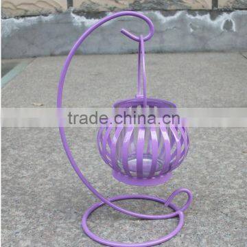 Modern 2017 Metal Gifts & Decor Molded Iron Lantern Candle Holder photo-4