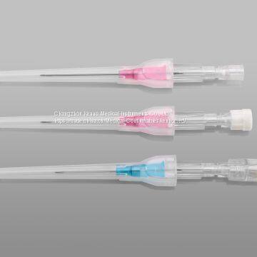 2017 CE&ISO Approved High Quality Medical Disposable IV Cannula Pen Like with Half Protecting Cap