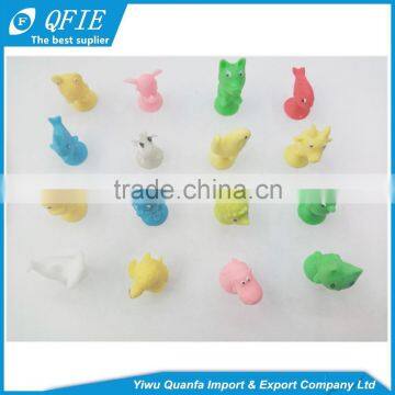 2017 Latest Wholesale Mini Stikeez Rubber Cartoon Pen Cap Toys for Kids and Capsules photo-3