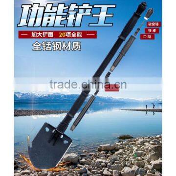 Multi Purpose Survival Shovel Multifunction Folding Outdoor Shovel photo-2