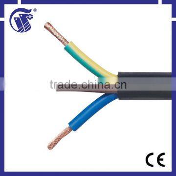 VDE flexible 3 core electric wire cable roll