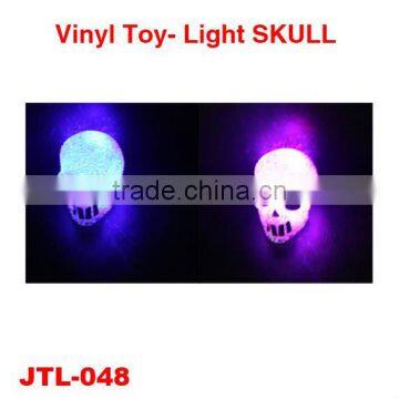 skull night light