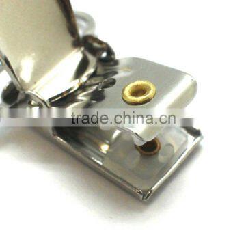 1" Stamping Steel Metal Suspender Clip With Plastic Teeth Inside for Garment, High Quality, Fashion Metal Clip photo-5